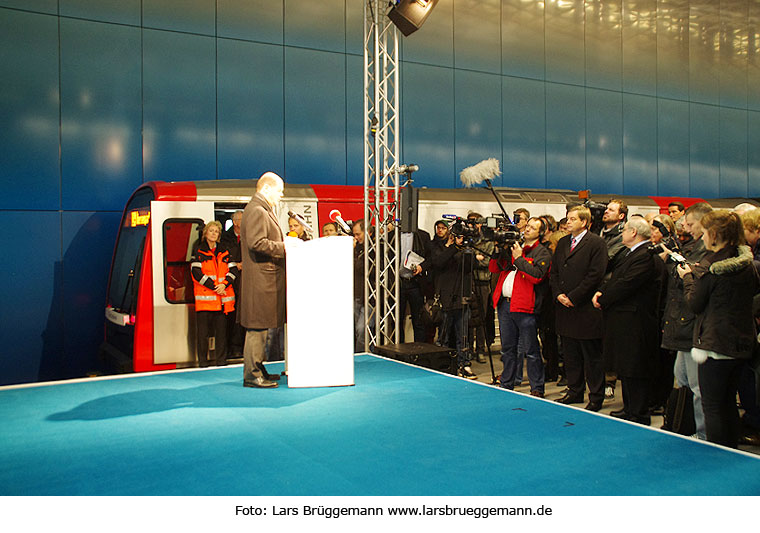 Eröffnung der Hafencity U-Bahn