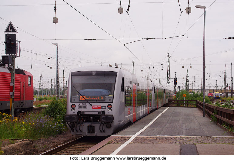 Regio-Shuttle Triebwagen - Mitteldeutsche Regionalbahn - Leipzig Hbf