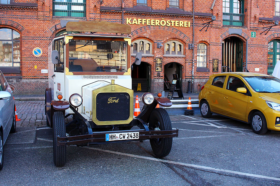 Die Kaffeerösterei in Hamburg in der Speicherstadt