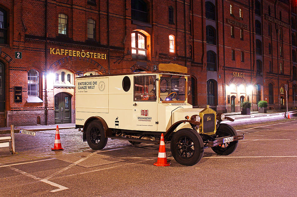 Die Kaffeerösterei in Hamburg in der Speicherstadt