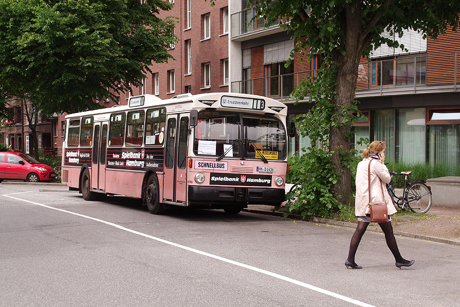 Hochbahn Schnellbus 6416 - Bahnhof Barmbek - O 305