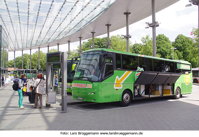 MeinFernbus in Hamburg auf dem ZOB - VDL Futura FHD 127.365