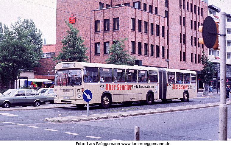 Ein VGB Bus von MAN in Bremerhaven