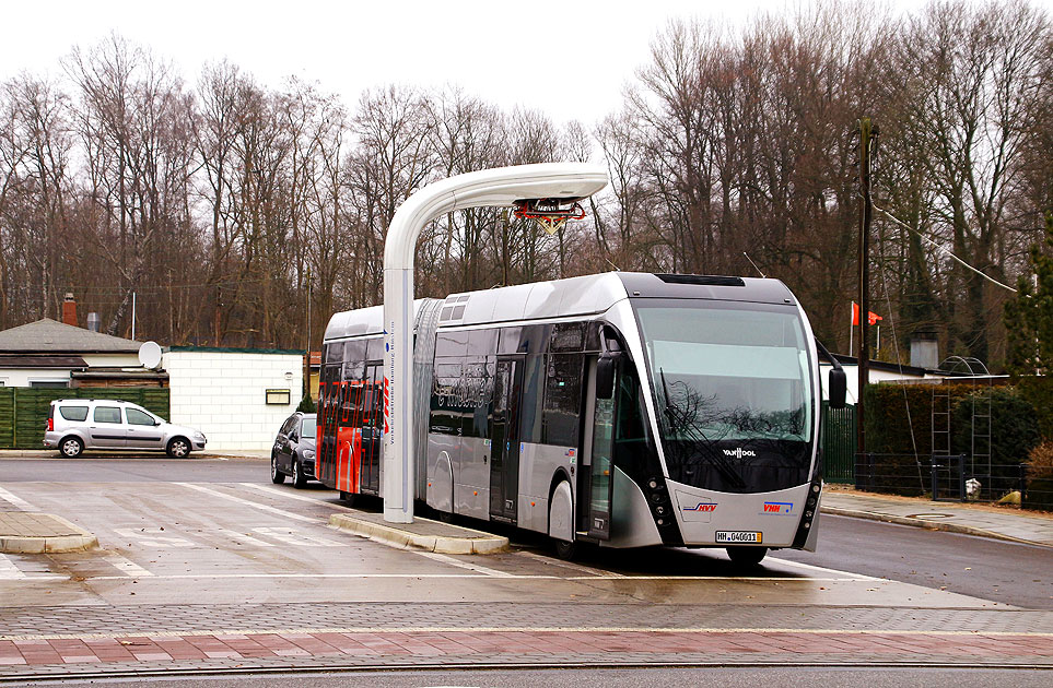 Elektromobilität: E-Bus in Hamburg von der VHH in Lurup