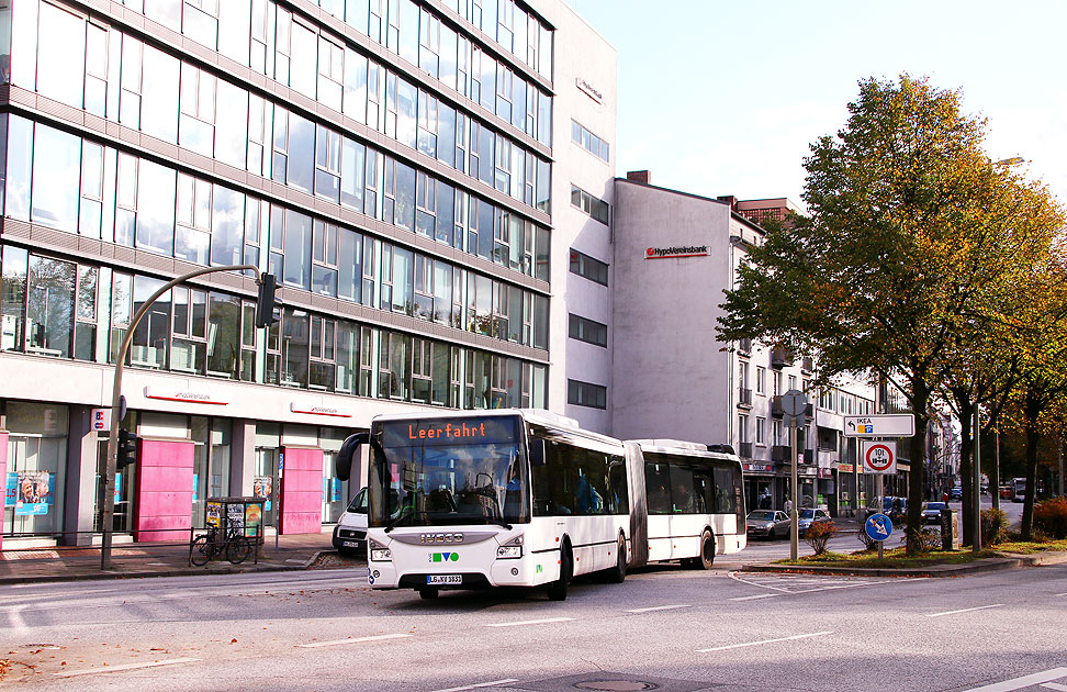 Ein SEV Bus der KVG für die S-Bahn Hamburg
