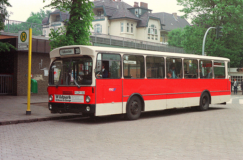 PVG Bus Bahnhof Hamburg-Othmarschen - Linie 286