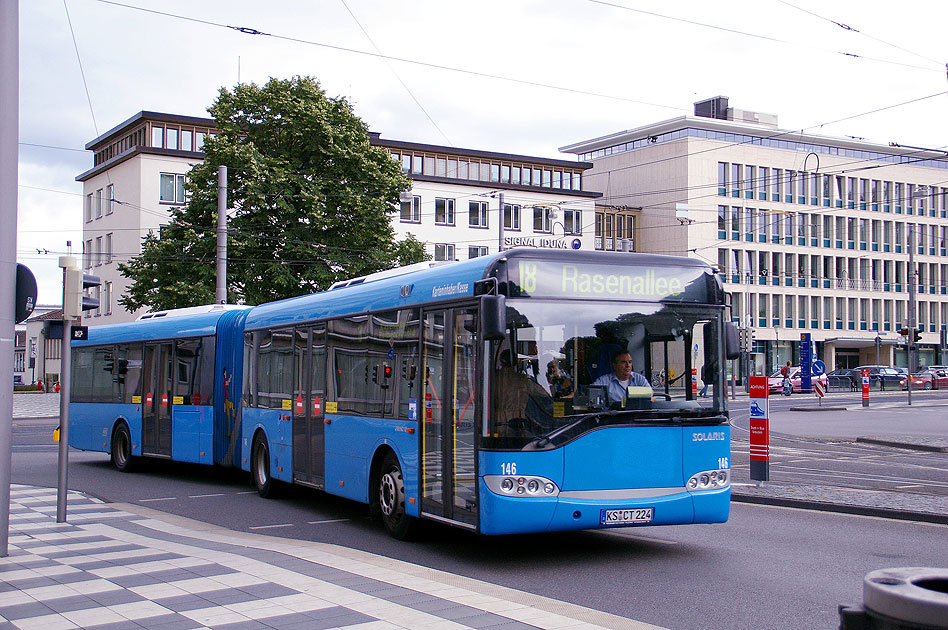 Solaris Stadtbus der KVG in Kassel