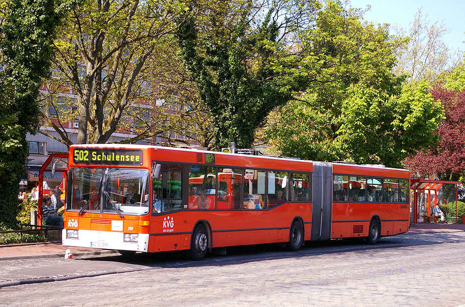 Ein KVG Stadtbus in Kiel