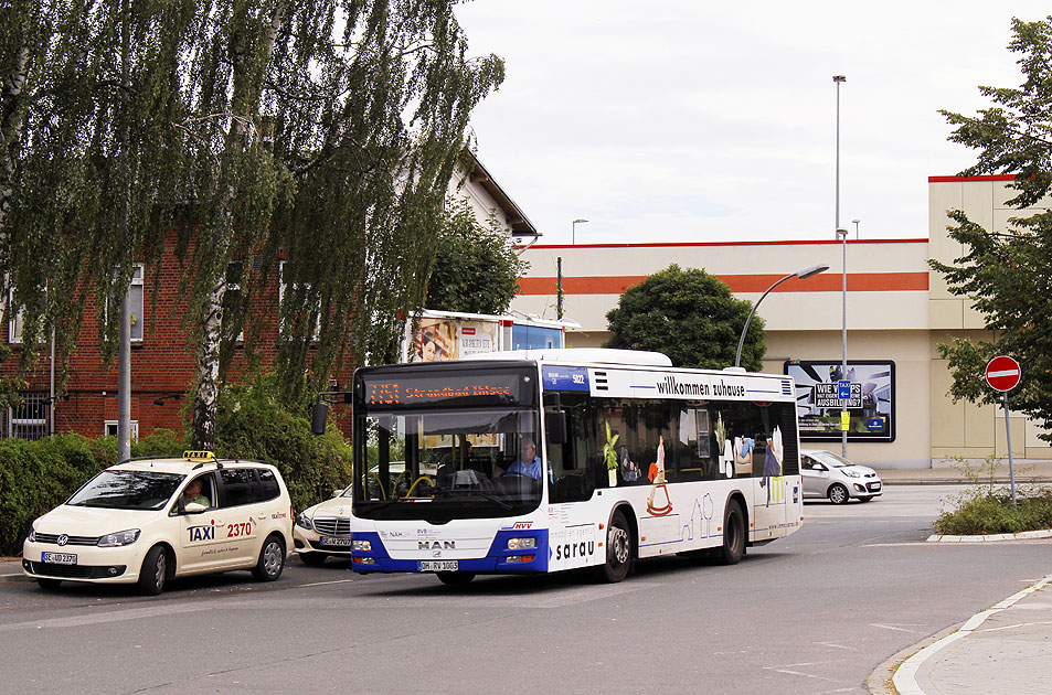 Ein Stadtbus von Rohde in Bad Segeberg