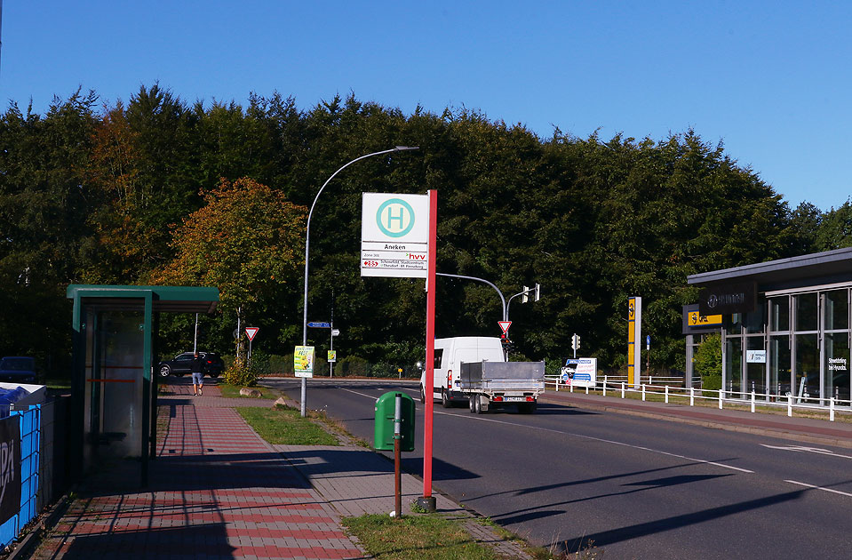 Bushaltestelle Aneken in Schenefeld