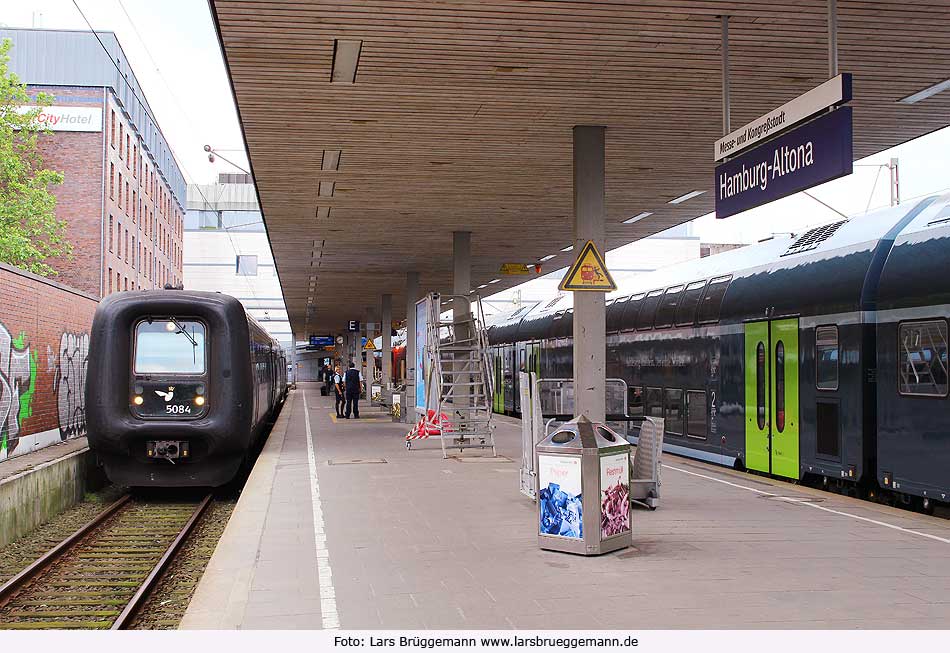 DSB Gumminase im Bahnhof Hamburg-Altona