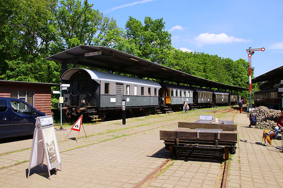 Das Eisenbahnmuseum in Aumühle vom VMM