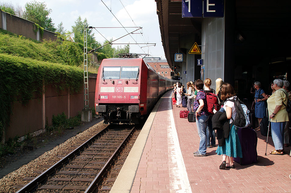 DB Baureihe 101 im Bahnhof Kassel-Wilhelmshöhe
