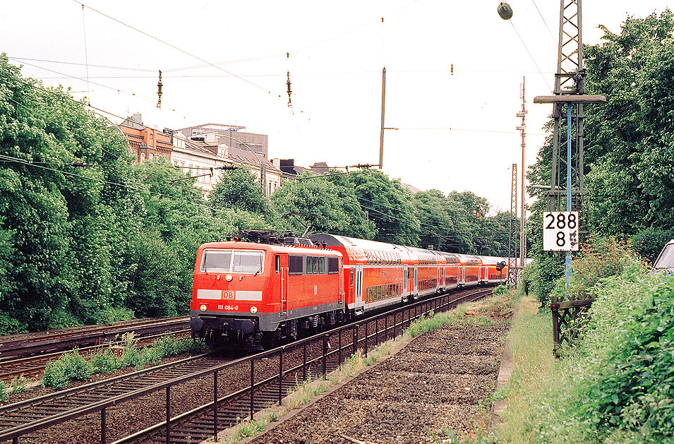 Die DB Baureihe 111 in Hamburg