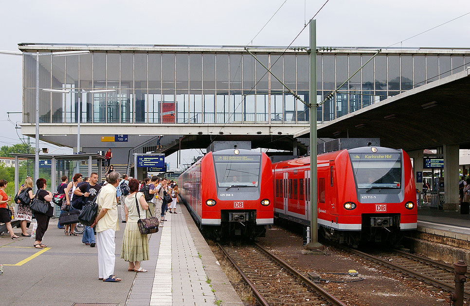 Die DB Baureihe 425 in Heidelberg Hbf