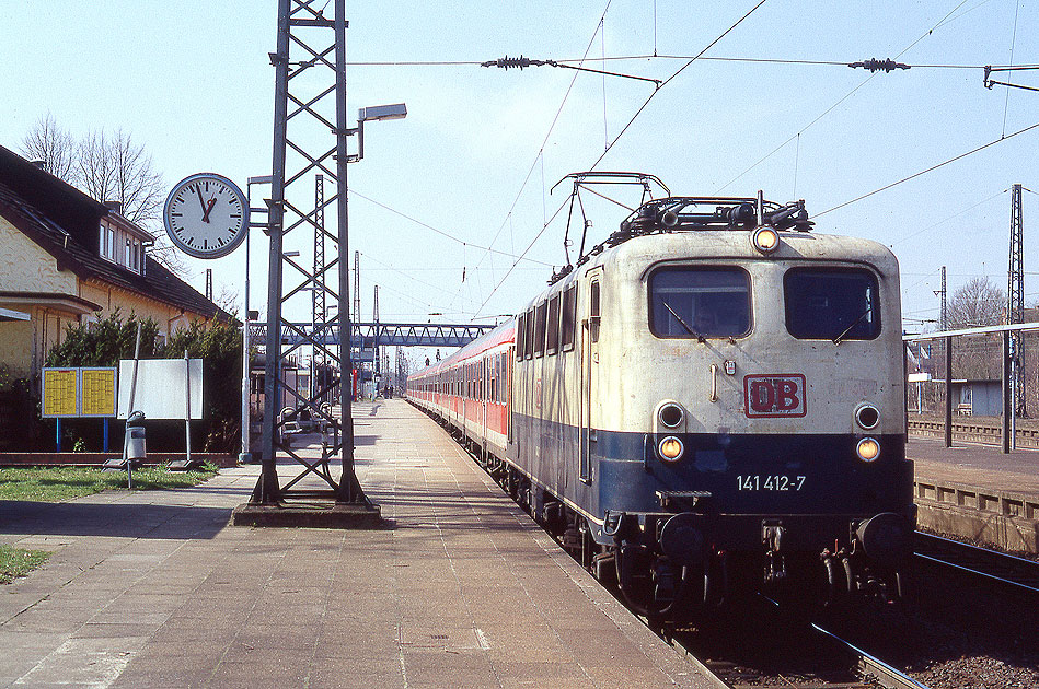 DB Baureihe 141 - Bahnhof Buchholz in der Nordheide