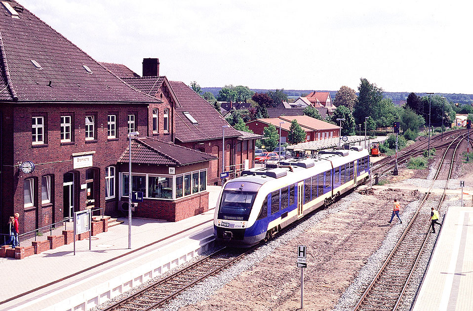 Die Nordwestbahn im Bahnhof Bramsche