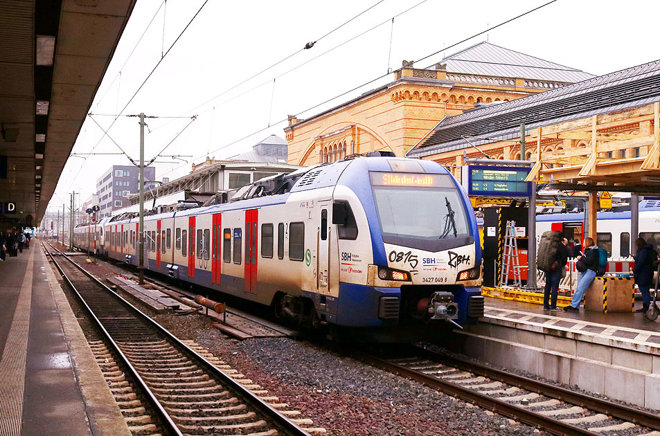 Die S-Bahn Hannover von Transdev in Hannover Hbf