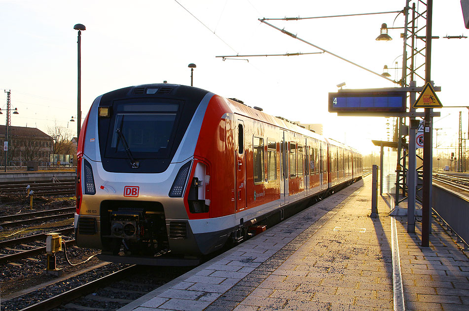 DB Baureihe 490 in Dresden Hbf