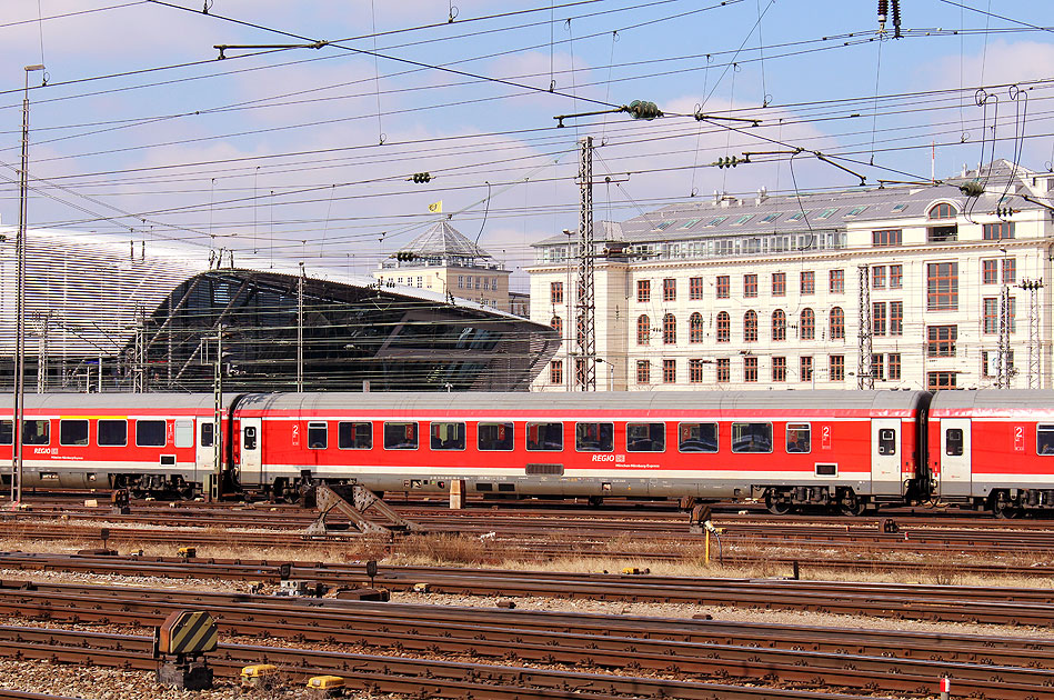 Bpmz im München-Nürnberg-Express in München Hbf