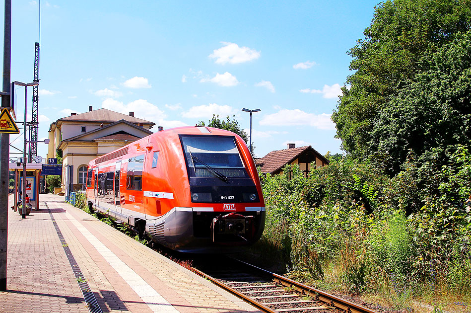 DB Baureihe 641 im Bahnhof Gotha