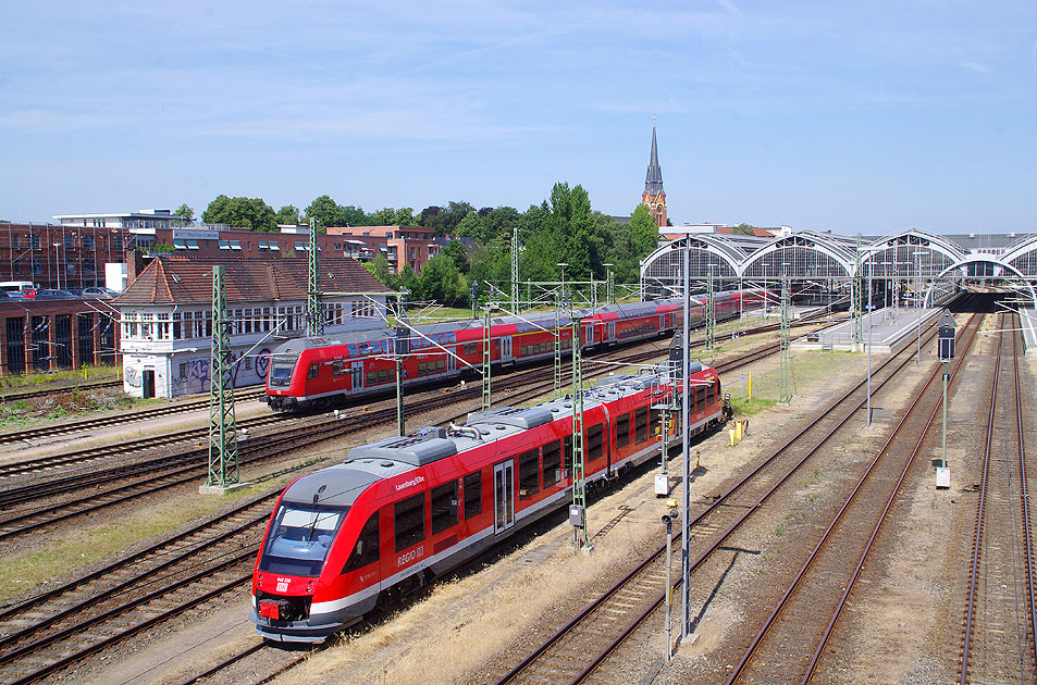 DB Baureihe 648 in Lübeck Hbf