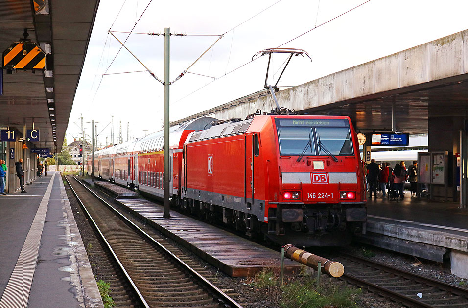 Die 146 224-1 in Hannover Hbf