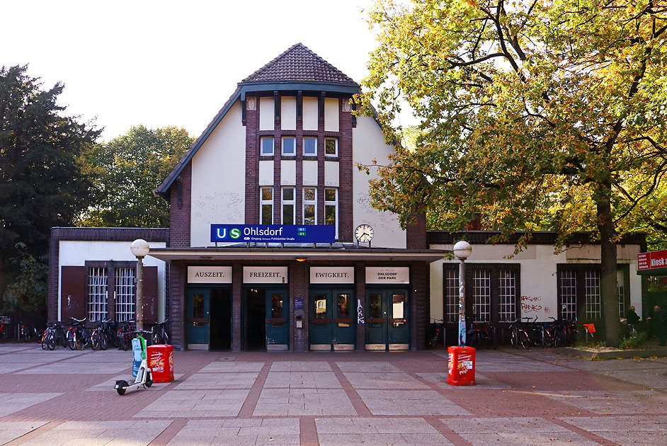 Der Bahnhof Hamburg-Ohlsdorf