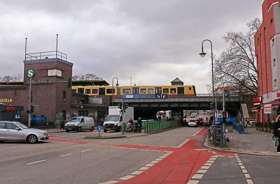 Der Bahnhof Neukölln der Berliner S-Bahn