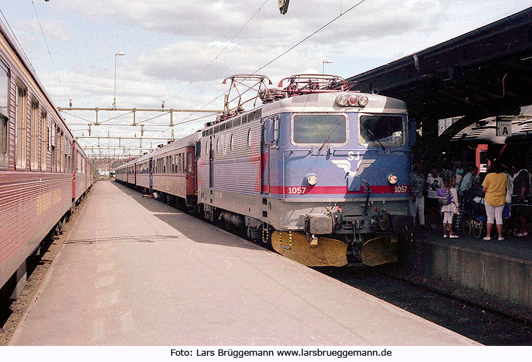 SJ Schweden Lok Rc3 1057 in Göteborg CS