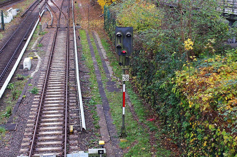 Ein Sv-Signal im Bahnhof Hamburg-Poppenbüttel