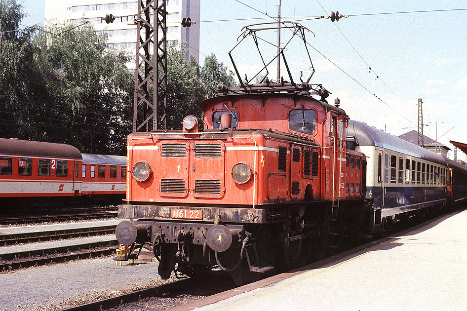 Die ÖBB Baureihe 1161 in Salzburg Hbf
