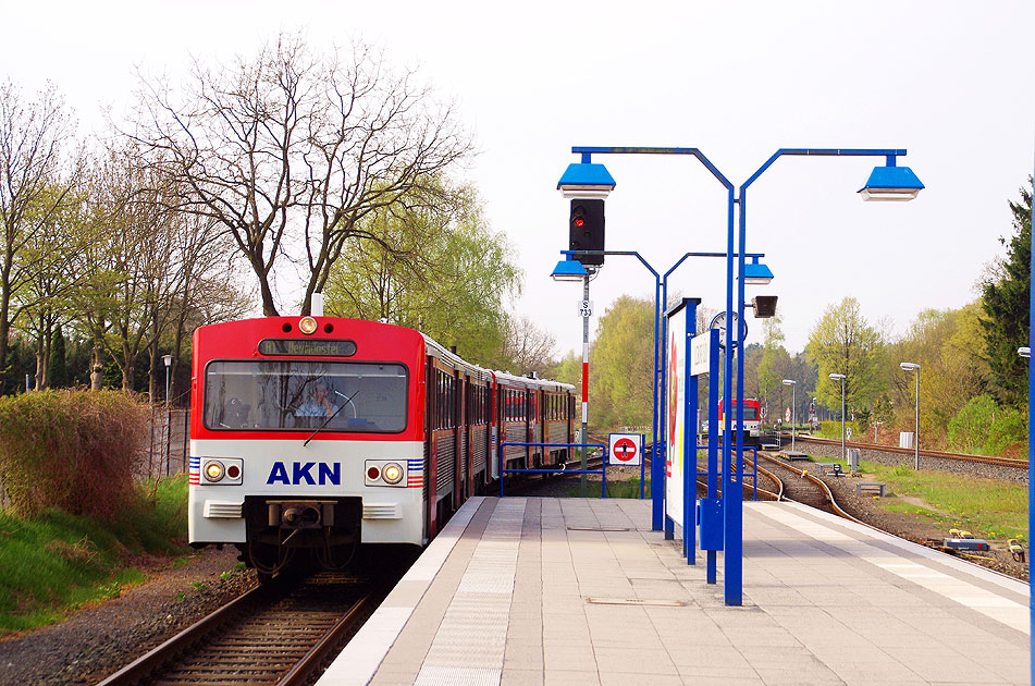 Bahnhof Ulzburg Süd der AKN Eisenbahn AG