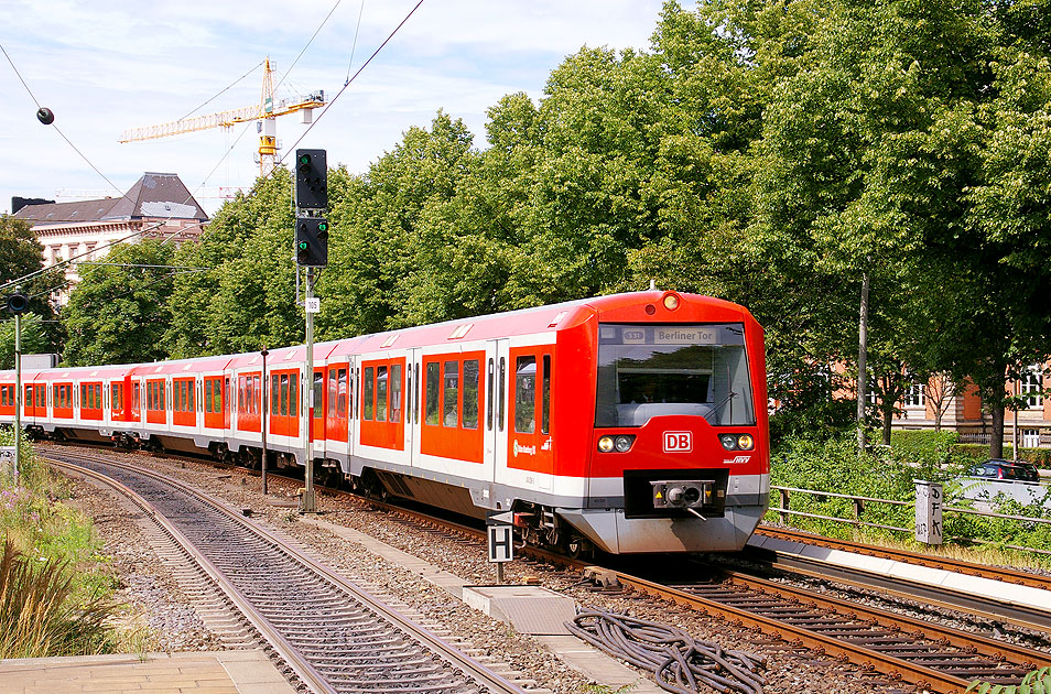 Der 474 4036 im Dammtorbahnhof in Hamburg