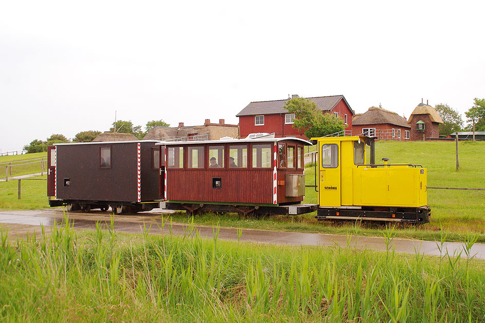 Halligbahn Oland Langeneß