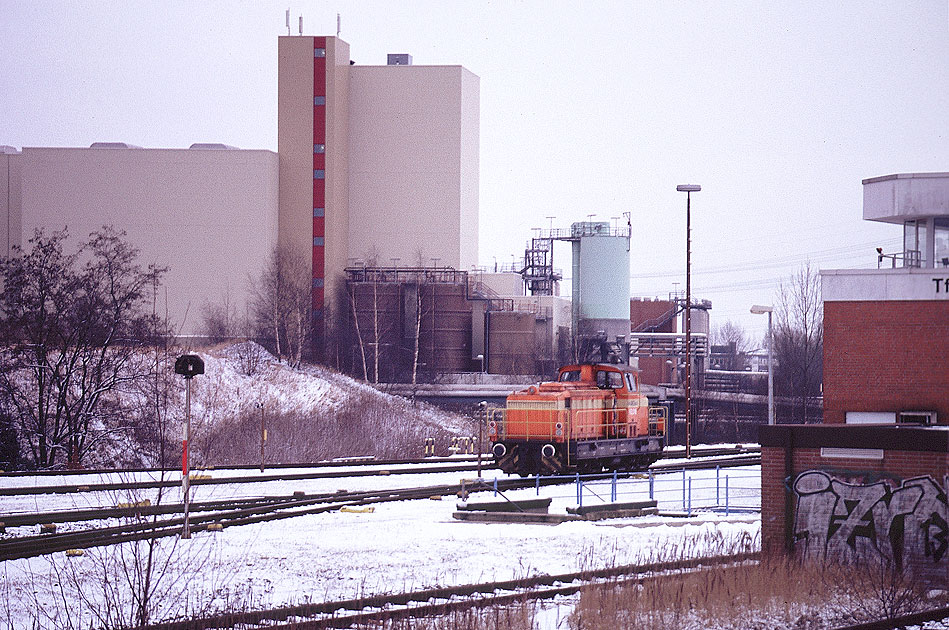 AKN Lok V 2.016 in Hamburg Tiefstack