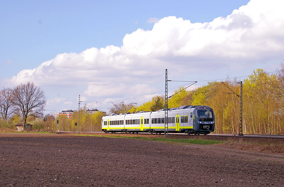 Agilis Triebwagen in Halstenbek