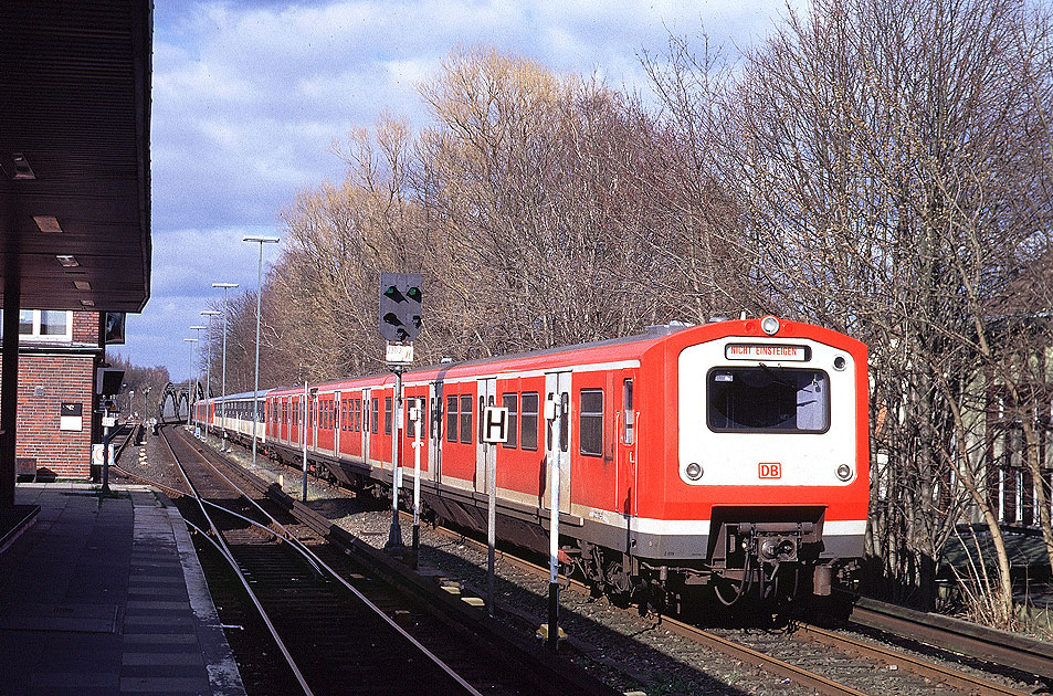 Die DB Baureihe 472 der S-Bahn in Hamburg - Einheit 472 219