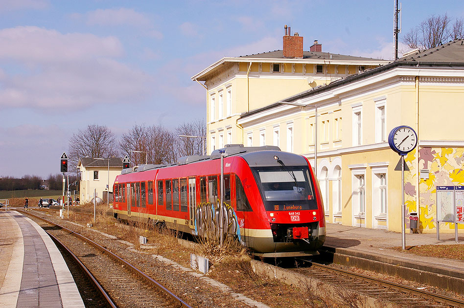 Ein Lint im Bahnhof Ratzeburg