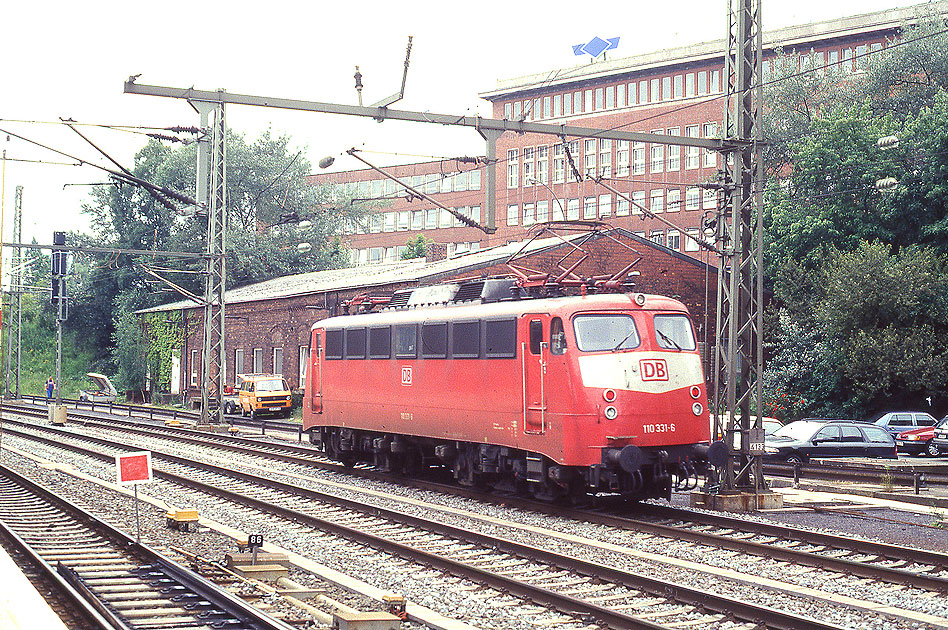 Die DB Baureihe 110 - Im Bahnhof Hamburg-Harburg
