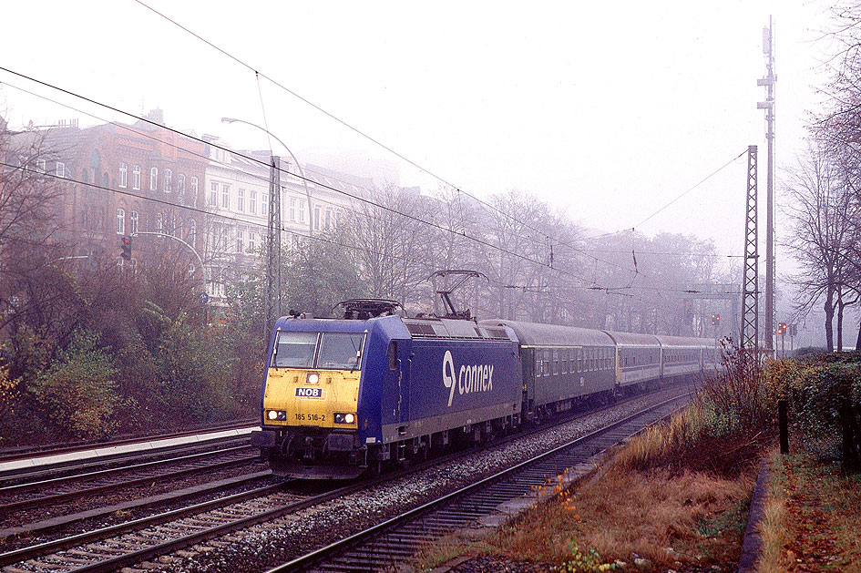 Der Flensburg Express auf der Verbindungsbahn in Hamburg