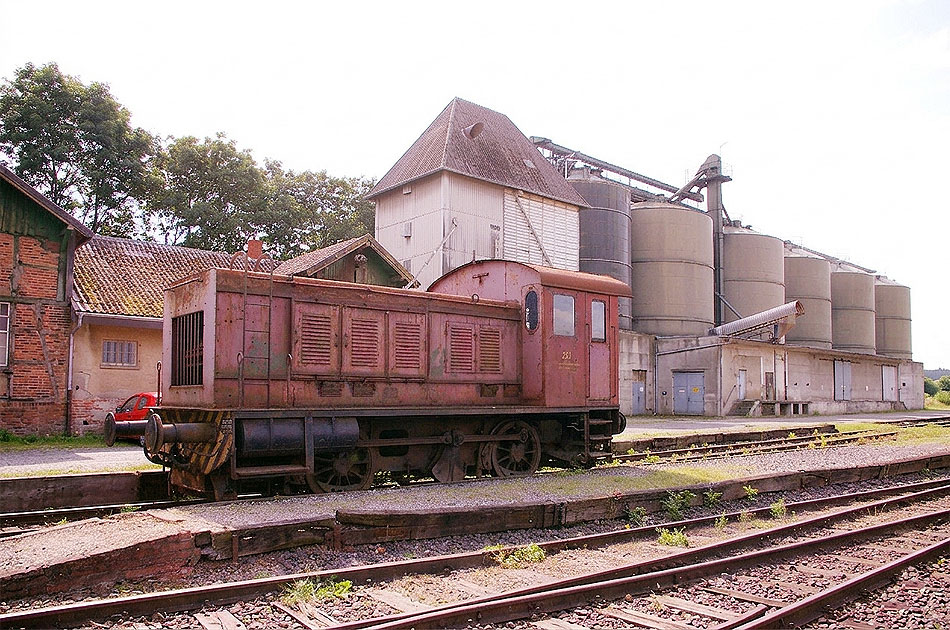 Die Lok 261 der L&uuml;chow-Schmarsauer Eisenbahn