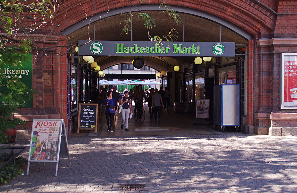 Bahnhof Hackescher Markt in Berlin