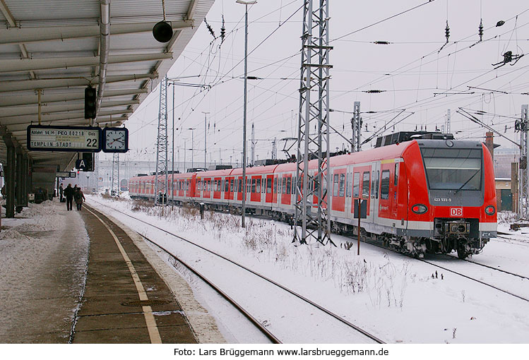 Die DB Baureihe 423 der Deutschen Bahn AG in Berlin