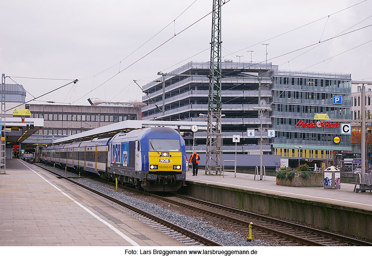 Die NOB DE 2000-03 im Bahnhof Hamburg-Altona