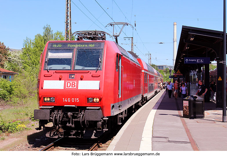 Die DB Baureihe 146.0 im Bahnhof Uelzen