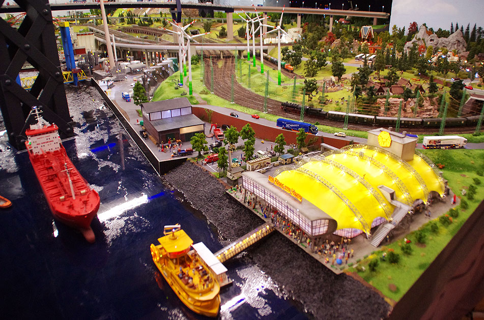 Eröffnung des Königs der Löwen im Hamburger Miniatur Wunderland
