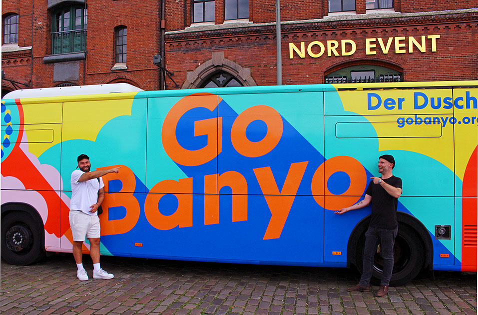 Dominik Bloh und Chirs Poelmann von Gobanyo