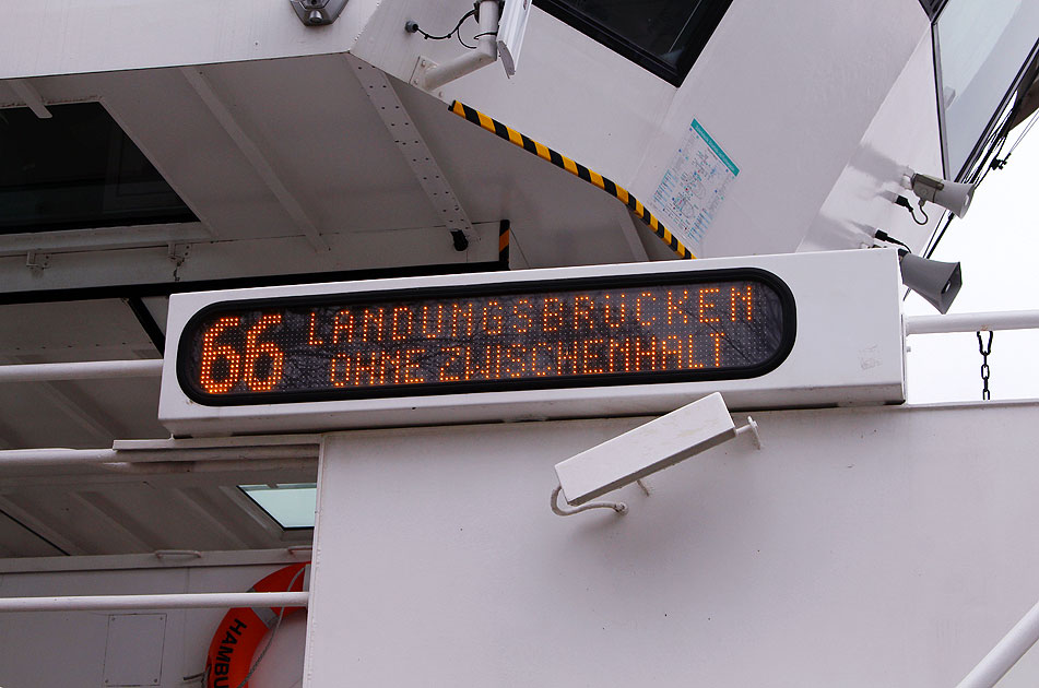 Die neue HADAG Linie 66 von Finkenwerder zu den St. Pauli Landungsbrücken