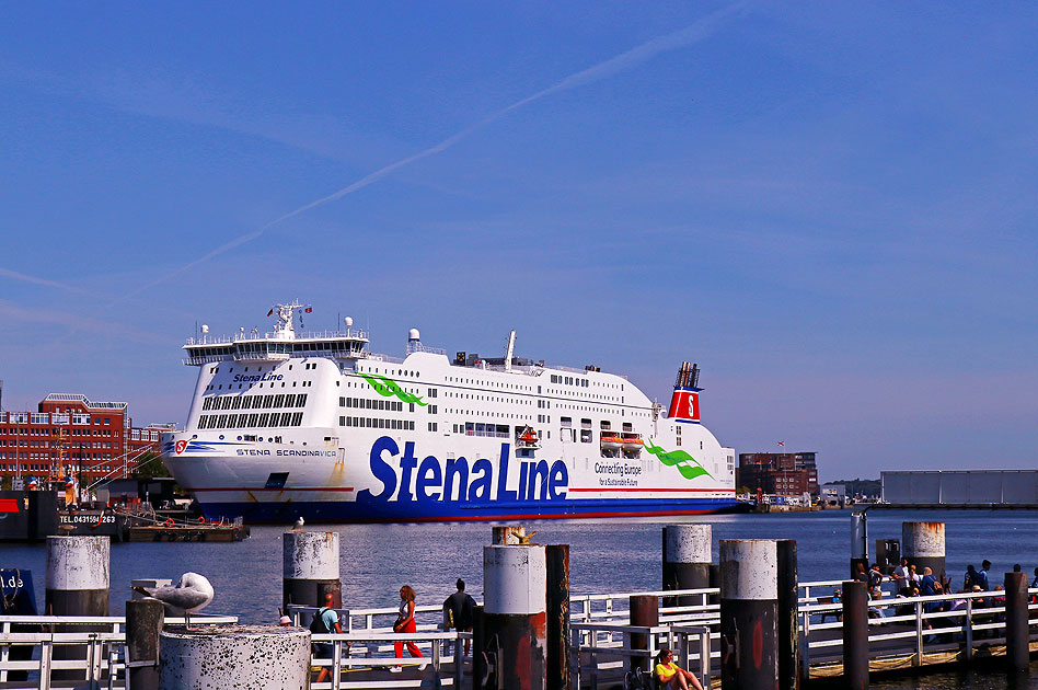 Die Stena Scandinavica von Stenaline in Kiel